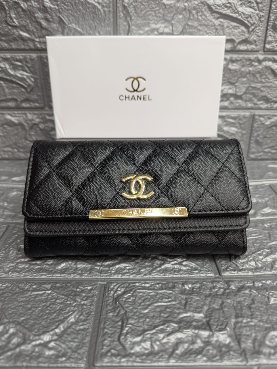 CHANEL-Long Wallet