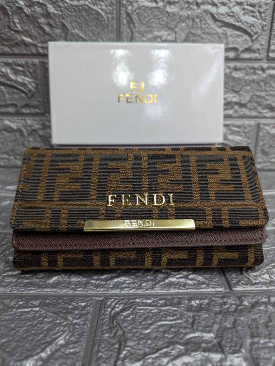 FENDI-Long Wallet