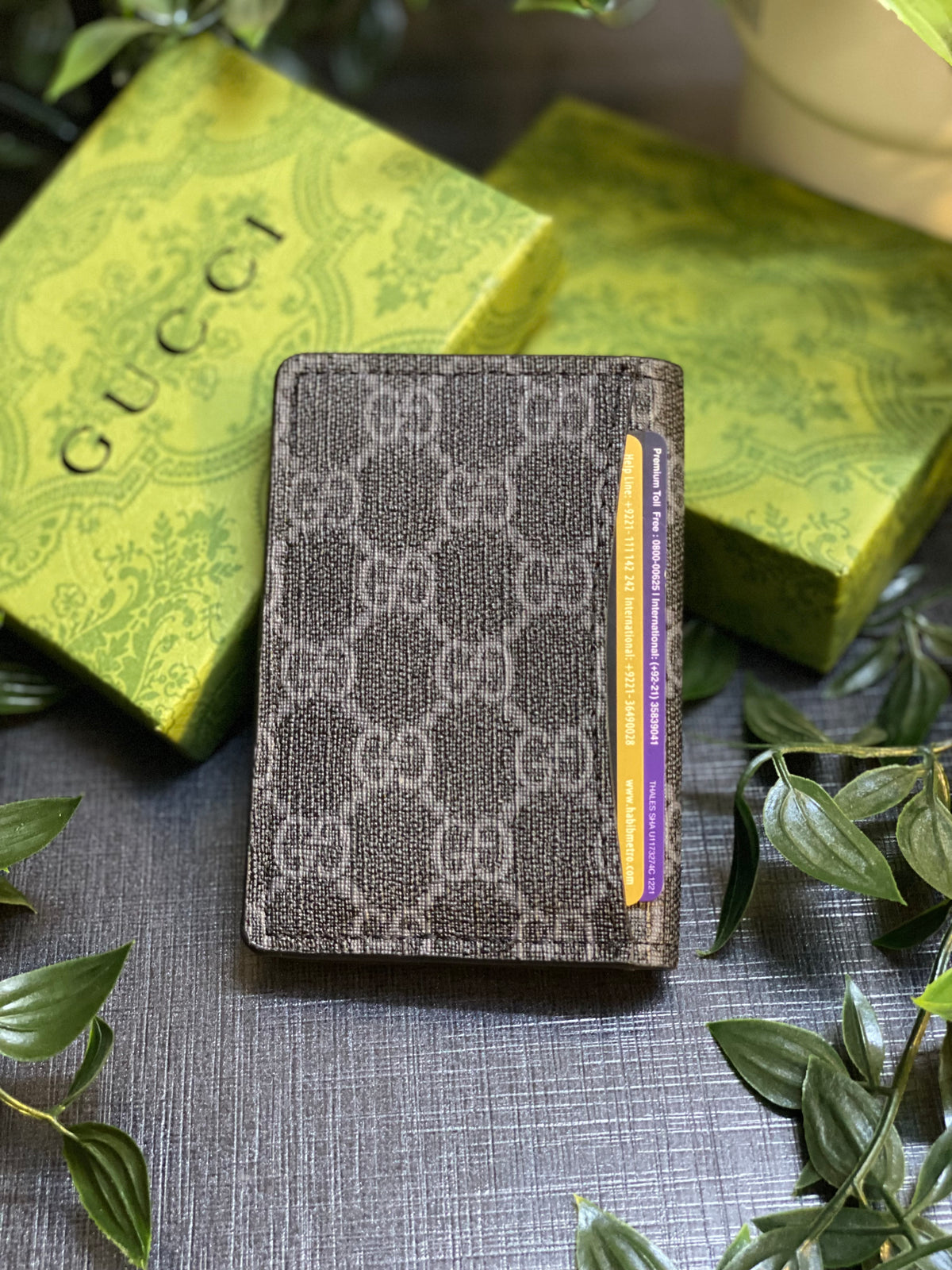 GUCCI-BIFOLD CARDHOLDER