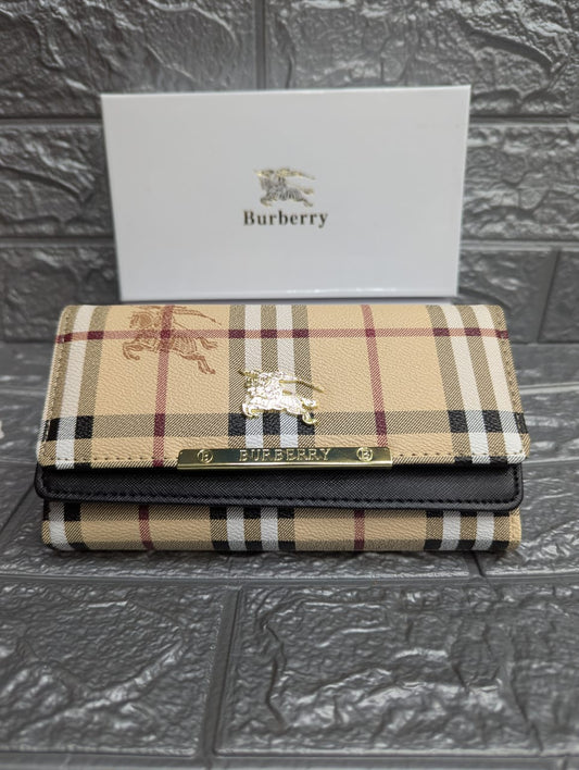 BURBERRY-Long Wallet