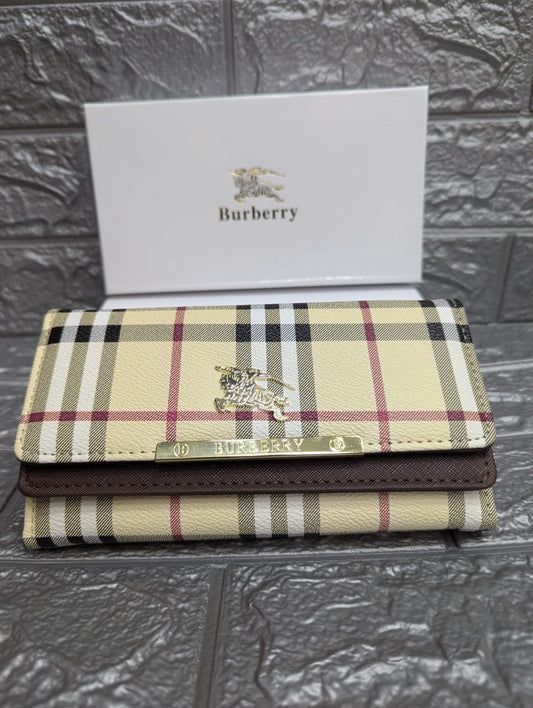 BURBERRY-Long Wallet