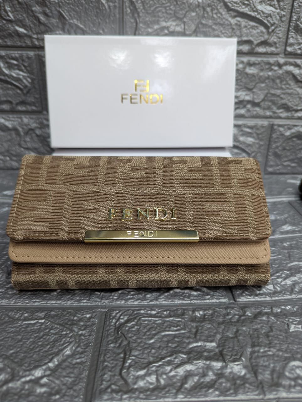 FENDI-Long Wallet