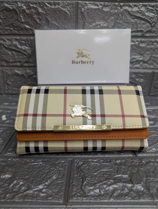BURBERRY-Long Wallet