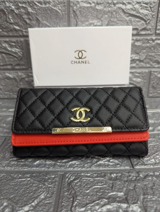 CHANEL-Long Wallet