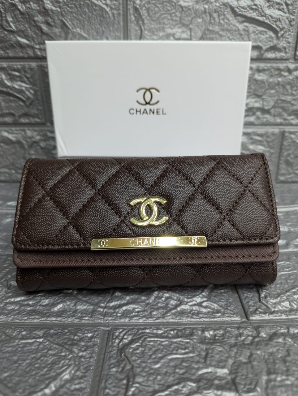 CHANEL-Long Wallet