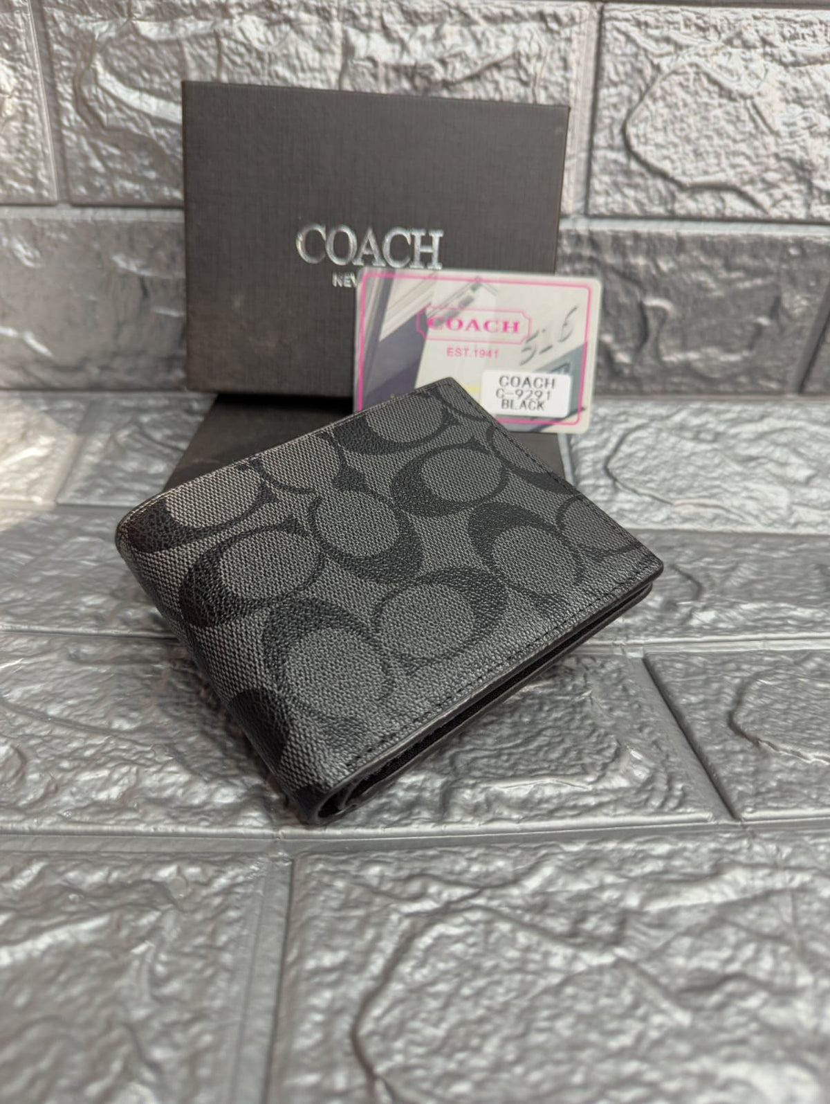COACH-BIFOLD WALLET